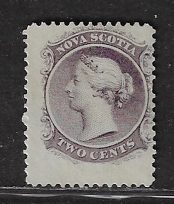 Canada / Nova Scotia Stamps — 1860-63, Queen Victoria #9 MH Ref. 2243 - Image 1 of 2