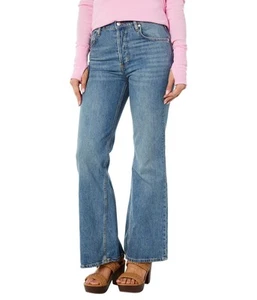 Free People Women's Jeans New Dawn Flare Belgrade Blue Denim Bottoms 29 - Picture 1 of 1