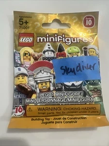 SEALED Lego Series 10 Collectible Minifigures 71001 - Skydiver - Picture 1 of 3