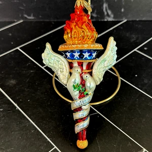 Christopher Radko “Valiant and Brave” Doves Ornament Commemorating 9/11 - Picture 1 of 4