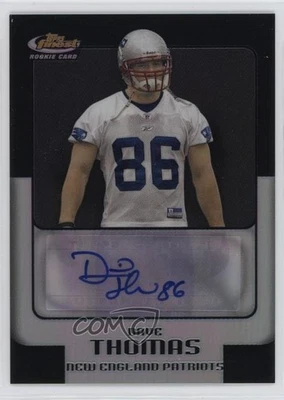 2006 Topps Finest Black Refractor /99 David Thomas #169 Auto - Image 1 of 2