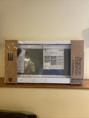 NUEVO Andersen Serie 70 Repuesto Ventana 31 X 17 Tolva Vinilo Blanco 485507 LEER Foto 1 de 4