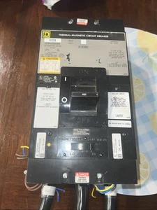Square D LHL3640030DC1625 Circuit Breaker 400A 3P 600V Type LAL Series 4 - Picture 1 of 6