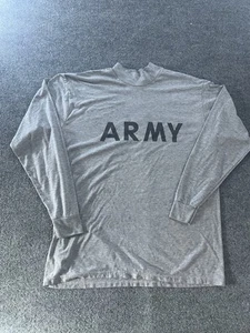 Camisa del Ejército Para Hombres Grande Gris Militray Fitness Físico Uniforme PFU Entrenamiento De Colección 99 - Imagen 1 de 5