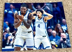OTEGA OWEH Kentucky SIGNED 8x10 Photo 2025 NBA DRAFT Wildcats - Picture 1 of 1