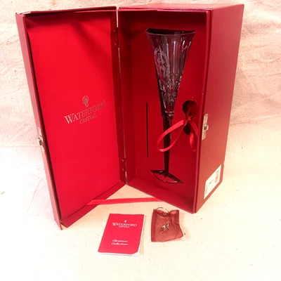 #10 WATERFORD 12 DOCE DÍAS DE NAVIDAD FLAUTA CHAMPÁN 10 SEÑORES A-SALTANDO Foto 1 de 4