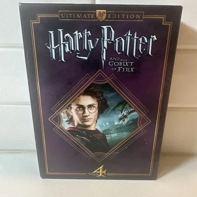 Harry Potter and the Goblet of Fire Year 4 Ultimate Edition 3-Disc DVD Set 2010 - Image 1 of 4