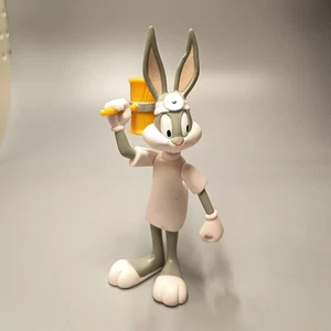 Looney Tunes BUGS BUNNY as DR DEVIL w HAMMER 5" Mini Figure PVC 1997 Toy - Picture 1 of 9