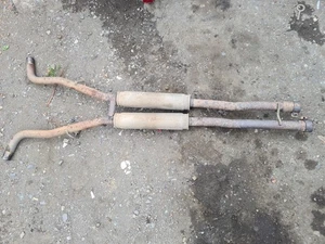 2005 JAGUAR S TYPE 3.0 PETROL V6 EU3 X202 REAR SILENCER PAIR 2R835212AC AJ30 ENG - Picture 1 of 12