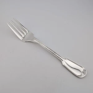 Tenedor de ensalada Christofle Chinon plateado - 6 1/2" - sin monograma - Imagen 1 de 3