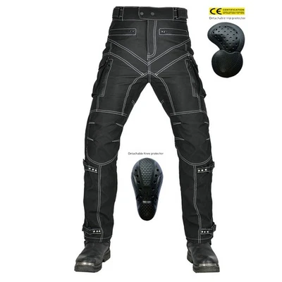 Waterproof Men Motorcycle Pants Riding Motocross Moto Windproof Cycling Trousers - Image 1 of 4