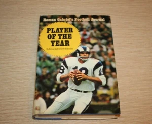 Player of the Year Roman Gabriel's Football Journal FIRST EDITION FIRST PRINT - Foto 1 di 12