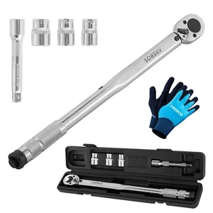 AREBOS 6pcs 1/2 Llave dinamométrica con carraca 40-210NM Tuercas dinamométricas - Imagen 1 de 13