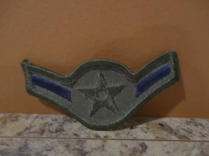 Green with Blue Wing Patch New - Picture 1 of 2