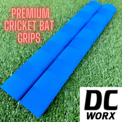 DC WORX - Chevron Cricket Bat Grip - Blue - Premium Quality  - AU Stock - image 1 of 3