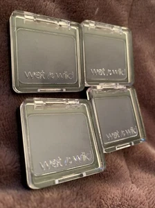 Lot of 4 Pack Wet n Wild Color Icon Eyeshadow Single Dark Blue - Picture 1 of 2