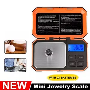 0.01G to 1000 Gram Electronic Pocket Mini Digital Gold Jewellery Weighing Scales - Picture 1 of 7