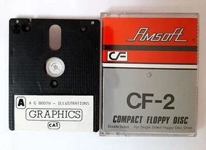 Vintage 3-Inch Floppy Disk by A.G. Booth - Rare Illustrations & Clip Art. - Photo 1/2