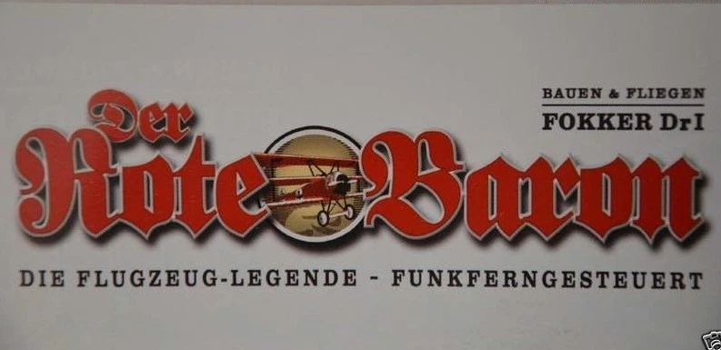  Deagostini Rote Baron Original Servos und Hefte mit Bauteile Modellbau roter - Bild 1 von 1