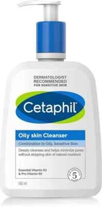 Cetaphil fettiger Hautreiniger, Gesichtswäsche, 236 ml, für Kombination mit fettig empfindlich - Bild 1 von 5