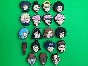 jujutsu kaisen Inspired Shoe Charms For Crocs Bracelet Shoes Wristband Anime - Picture 1 of 4