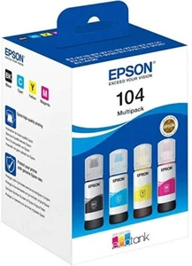 Epson Ecotank 104 ricarica Multipack inchiostro originale - Imagen 1 de 1
