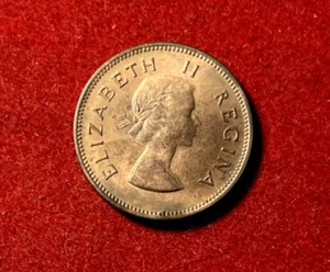 South Africa 1960 1/2 Penny Half Penny UNC Bronze Coin KM#45 T2258 - Picture 1 of 2