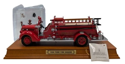 Camión de bomberos Ford Franklin Mint 1938 diecast 1:32 en caja Foto 1 de 4