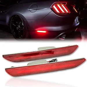 2015-2018 Ford Mustang Panel trasero lateral LED rojo marcador luces Set Diode Dynamics - Imagen 1 de 8