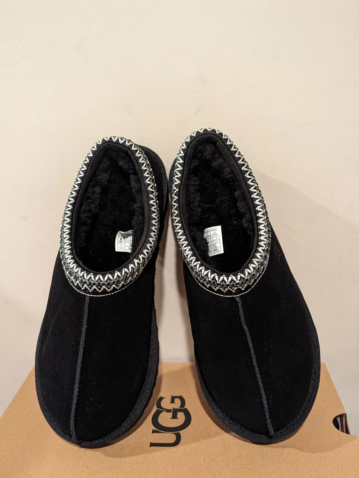 UGG Australia Women's Tasman Black Suede 10 M US