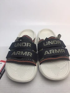 New Under Armour UA 3035051-100 Mens Slippers Sandale Size 10 - Picture 1 of 5
