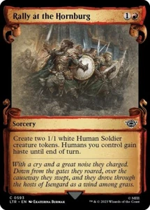 Rally at the Hornburg (Showcase Scrolls) (Non-Foil) MTG - Picture 1 of 1