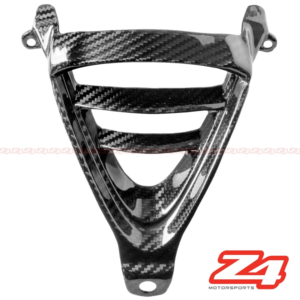 Carenado de admisión de aire nariz superior de fibra de carbono Triumph Daytona 675 R 2009-2012 Foto 1 de 1