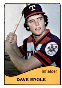 1979 Toledo Mud Hens TCMA #7 Dave Engle - NM San Diego California Baseball Card