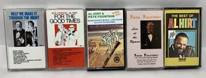 Lot Of 5 Al Hirt  Ace Cannon Pete Fountain Jazz Music Cassettes - Picture 1 of 5
