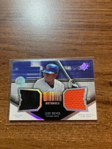 2004 SPx #WM-JR Jose Reyes Winning Materials Dual Jersey Card New York Mets - Bild 1 von 1