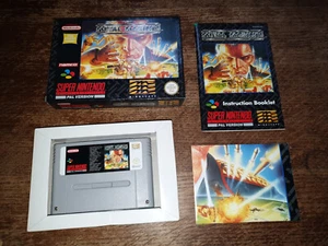 SNES SUPER NINTENDO - METAL MARINES #RTS UKV PAL CIB POSTER - Picture 1 of 14