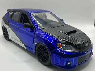 Brian's Subaru Impreza WRX STI 1:24 FAST & FURIUOS CANDY BLUE  - Image 1 of 4
