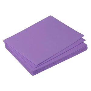 EVA Mousse Draps Violet 7.6 pouce x 5.9 pouce 2mm Épaisseur DIY Paquet de 10 - Foto 1 di 7