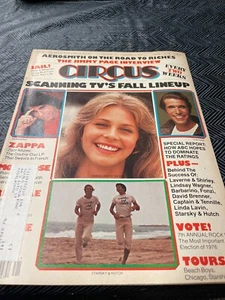 Circus Magazine October 12 1976 Lindsay Wagner & Starsky & Hutch - Imagen 1 de 3