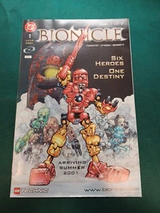 1 BIONICLE #1 Erster Druck von DC LEGO TECHNIC 2001 Hot Book! - Bild 1 von 6