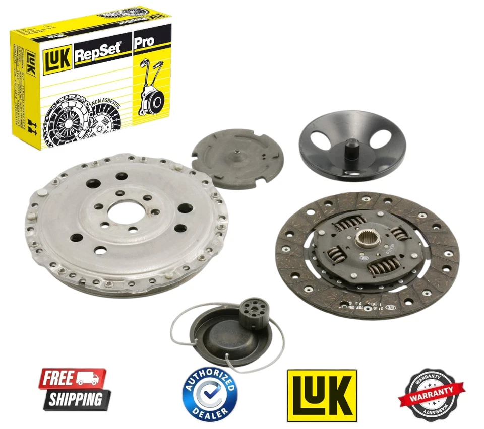 Kit de embrague de transmisión LuK 17-038 para 94-09 Cabrio Cordoba Golf Ibiza Jetta Foto 1 de 1