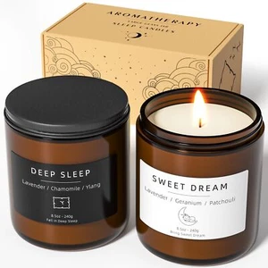 Scented Candles Candles For Home Scented Scented Candle Set For Stress Relief An - Picture 1 of 7