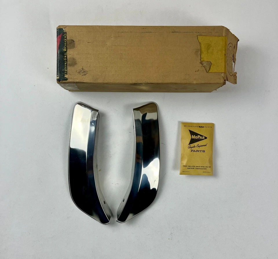 NOS Mopar Stone Shields 1963 Dodge Rear Quarter Panel #2495118 - Image 1 of 1