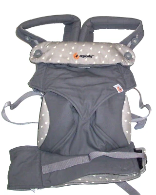 Portabebés Ergobaby Cuatro Posiciones 360 Gris Rocío 12-33 libras Foto 1 de 4
