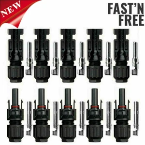 1~300 Pairs Male Female M/F DIY Solar Panel Wire Cable Waterproof Connectors - Picture 1 of 6