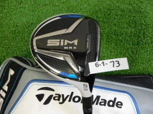 TaylorMade SIM Max 18* 5 Wood HZRDUS Smoke 70g 6.5 X Extra Stiff w HC Mid 41.75" - Picture 1 of 7