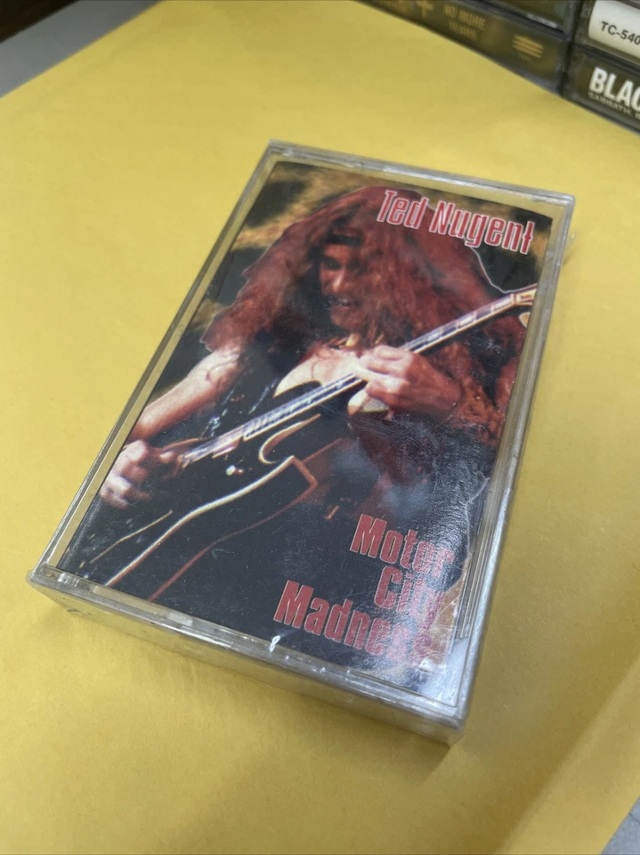 Best of Ted Nugent Motor City Madness Cassette Tape SEALED NEW - Image 1 of 3