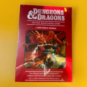 Sealed Dungeons & Dragons 1000 Piece Jigsaw Puzzle Mondo - Picture 1 of 8