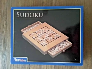Philos Sudoko Strategiespiel aus Holz in OVP - Bild 1 von 1